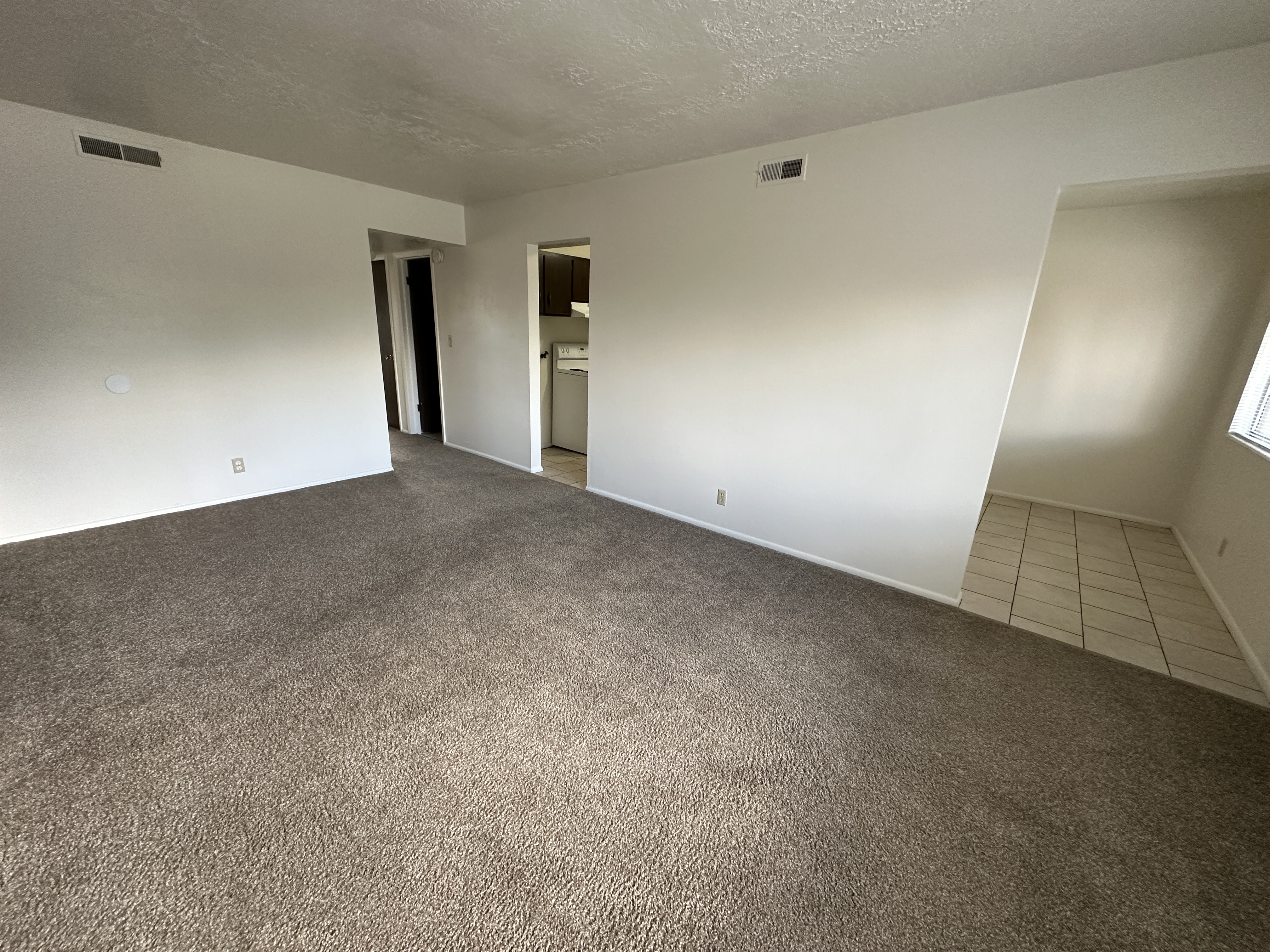 Spacious living room